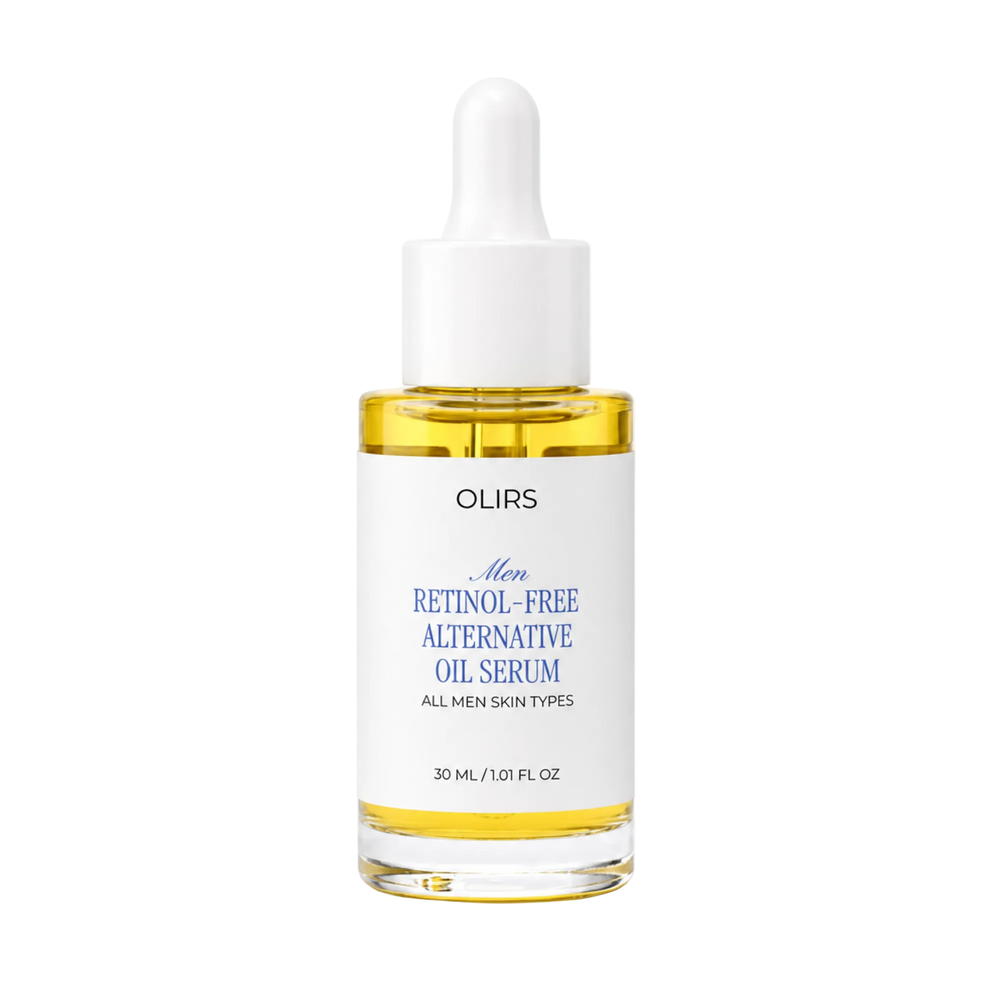 Natural Retinol Oil Serum - Catalogue Product Photo | OLIRS Men's Skincare