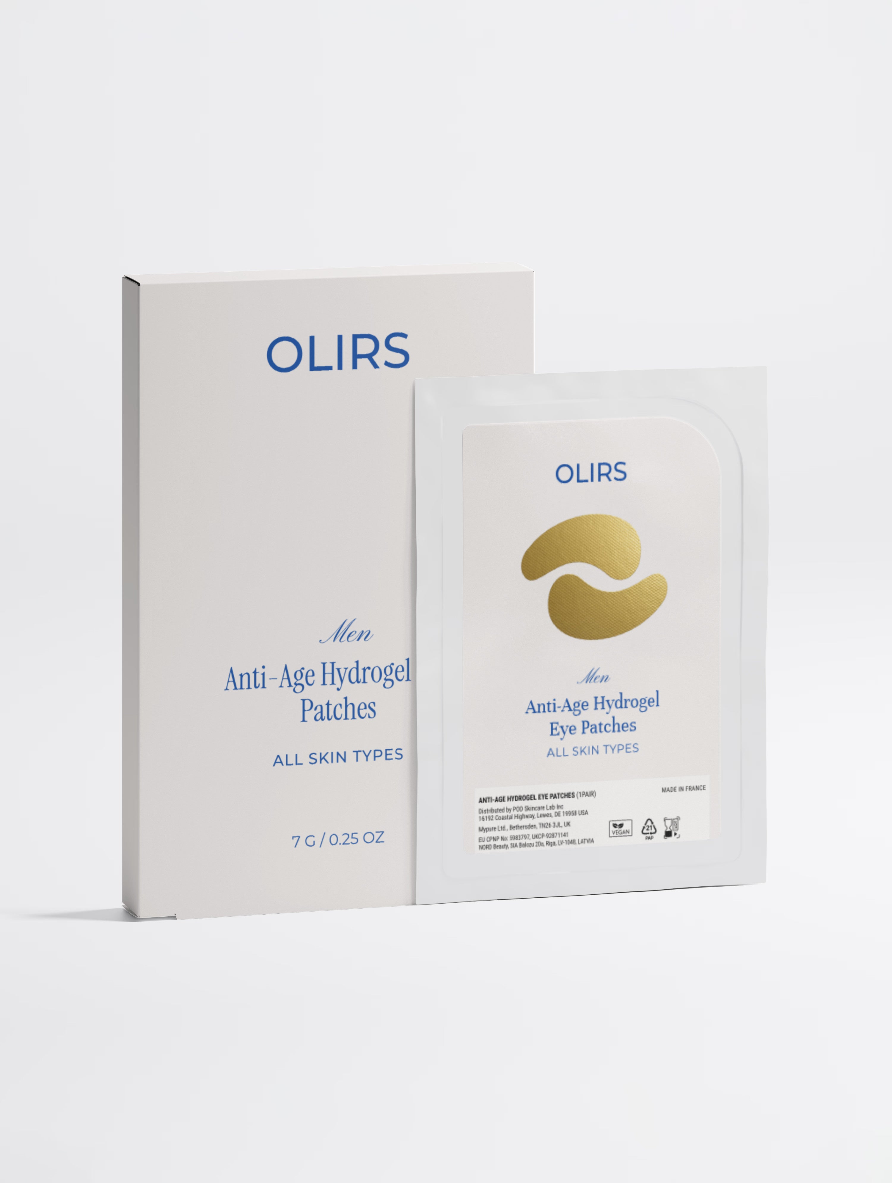 Patchs hydrogel anti-âge contour des yeux